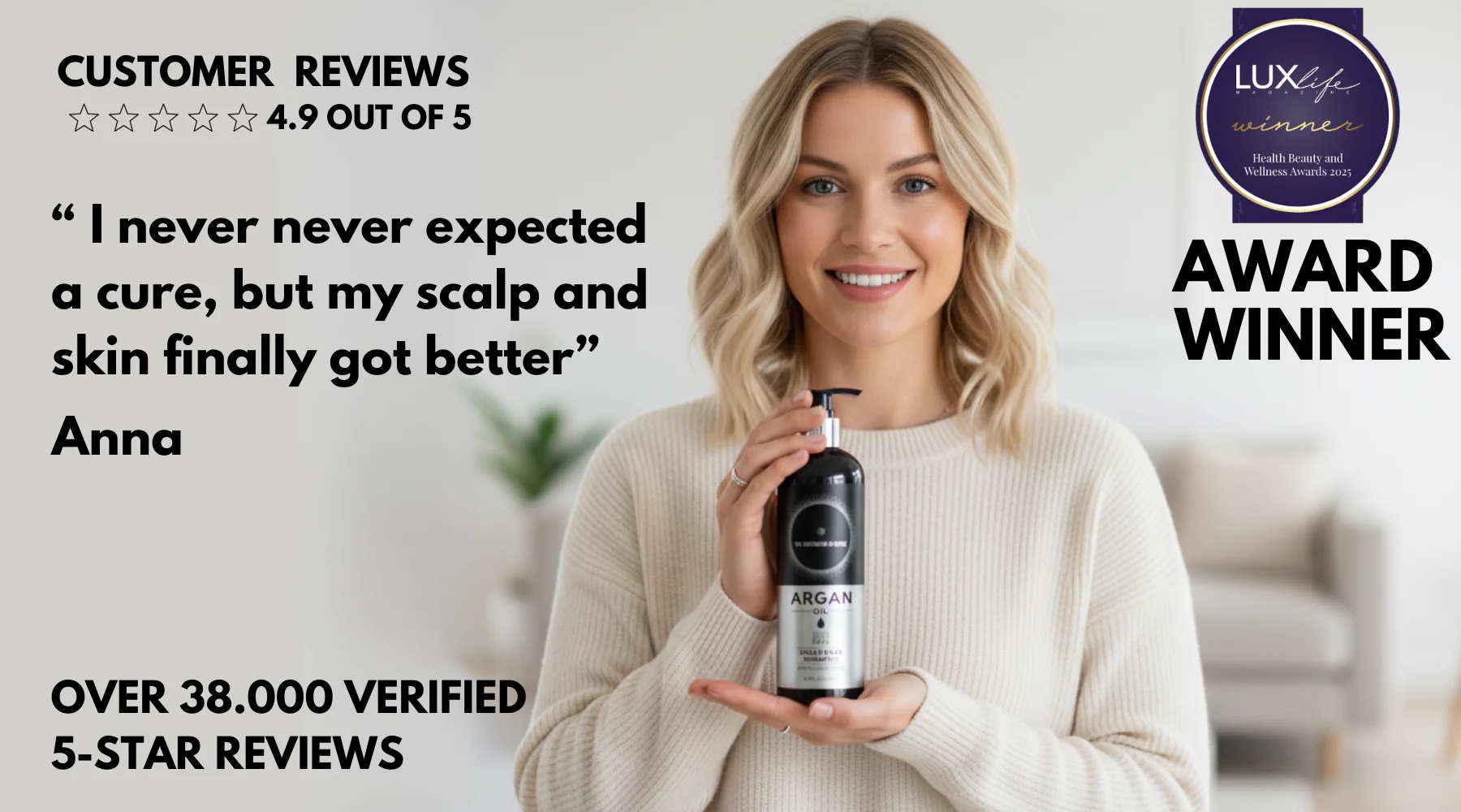 Nourish Growth with Organic Argan